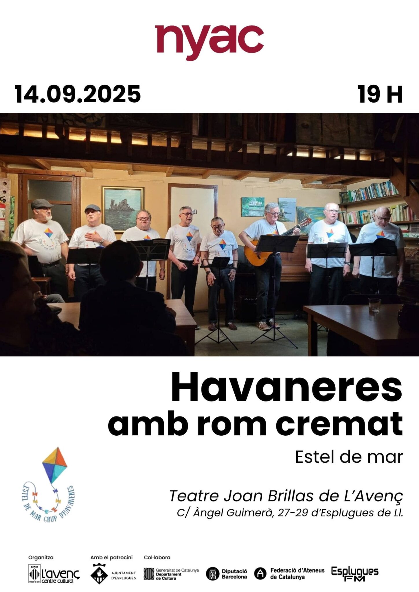 Havaneres amb rom cremat