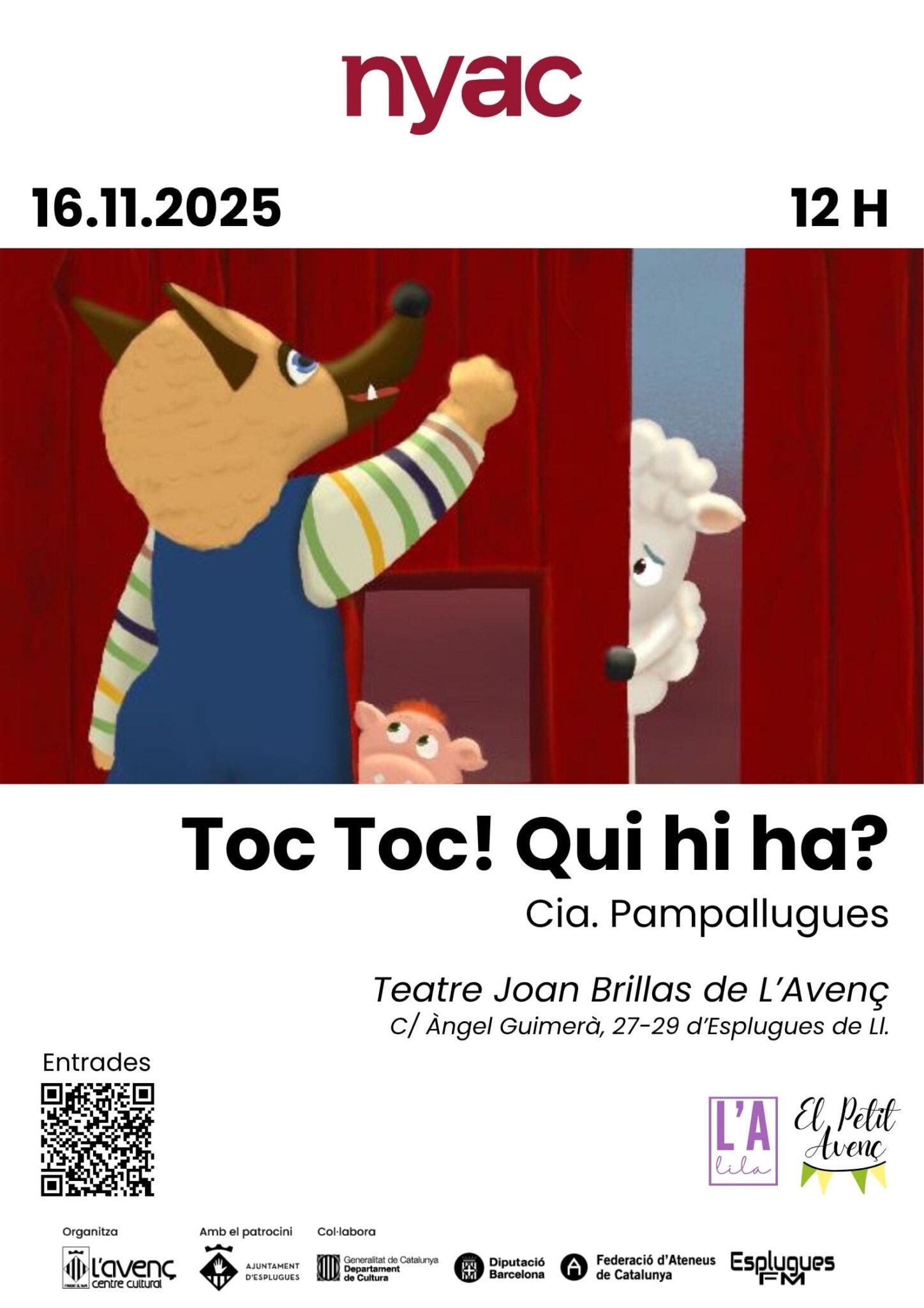 Toc toc! Qui hi ha?