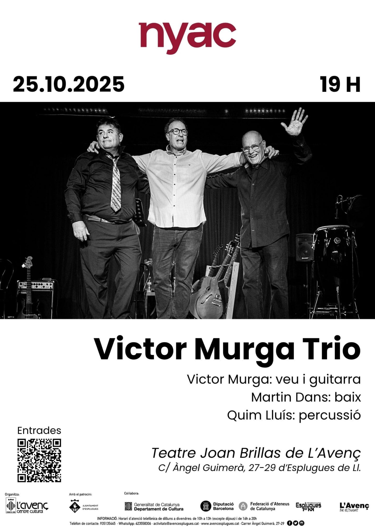 Victor Murga Trio en concert